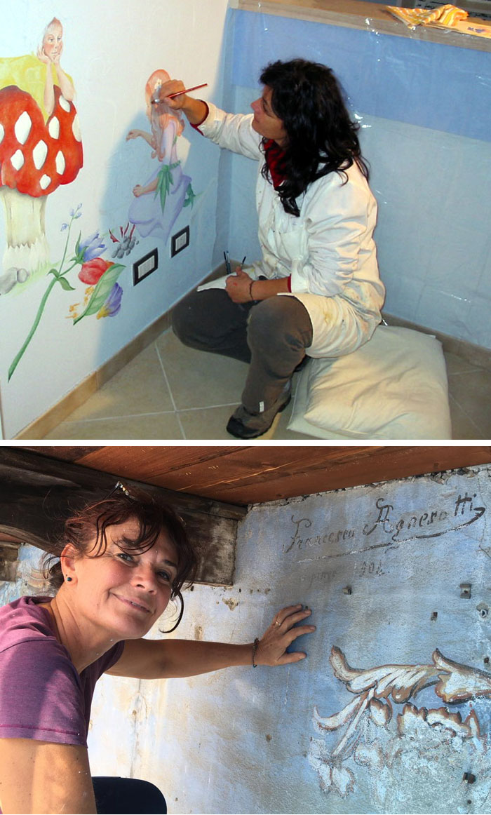 Raffaella Poletti, laboratorio artistico